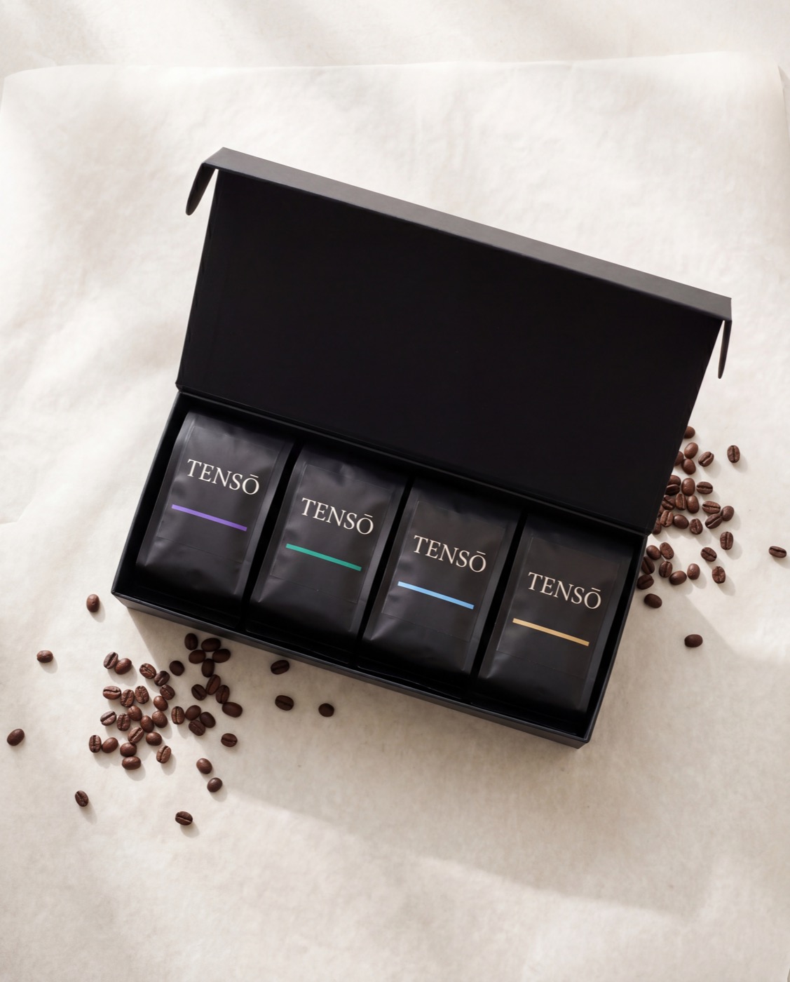 TENSŌ Test Package — alle vier Tiers in einer Box